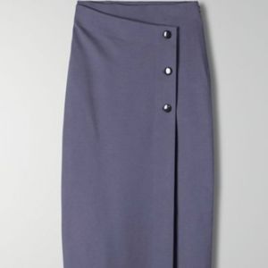 Aritzia Babaton Buttoned-up skirt